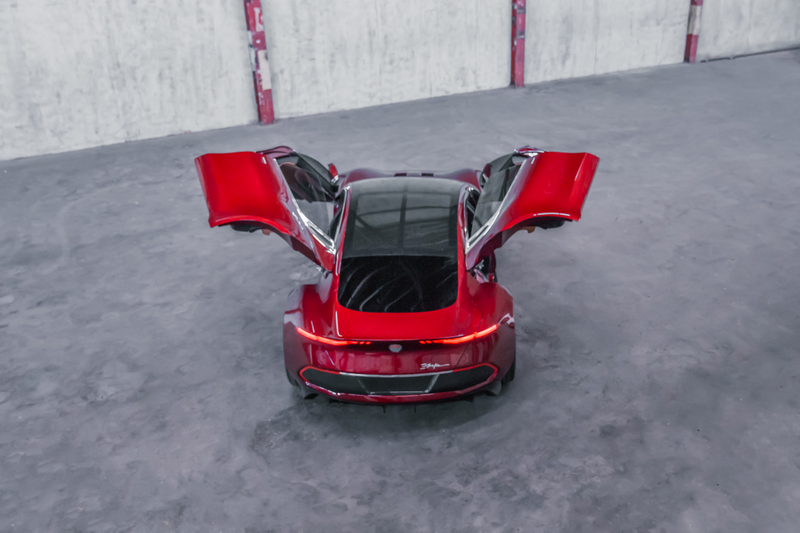 Illustration for article titled Fisker's New Electric Car Bet Will Come Down To The Battery—And Those Doors